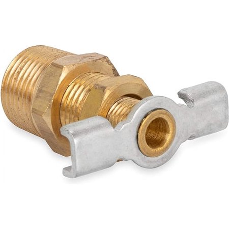Camco 11683 RV Water Heater Drain Valve - 3/8"