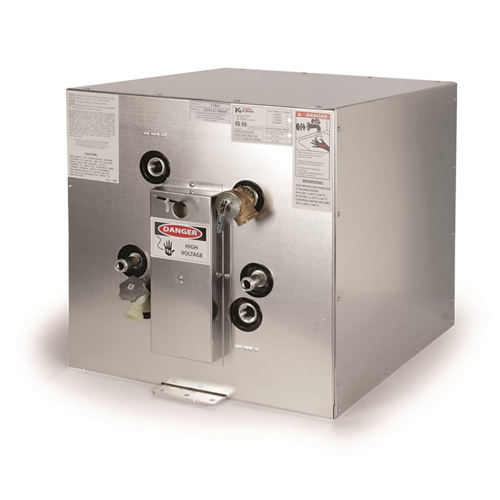 Camco 11841 Water Heater with 120V Front Heat Exchange and Back Mount - 11 Gallons
