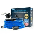 thumbnail image 1 of Camco 12-Foot Heated Water Hose for RV - Water Line Freeze Protection (22920), 1 of 8