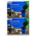 thumbnail image 1 of Camco 20 Pack of Leak Proof Double Lined Camping Toilet Waste Bags, 1 of 9