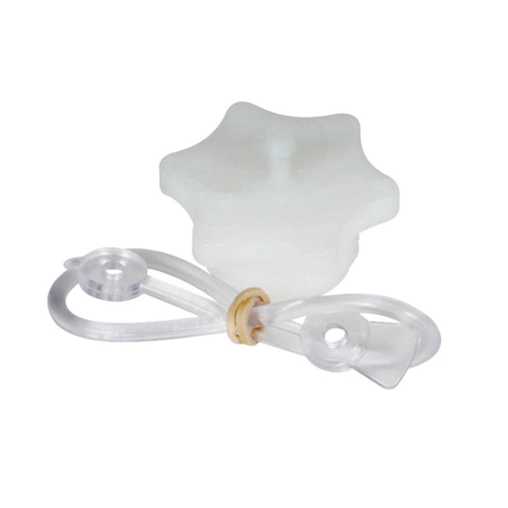 Camco 22104 - TastePURE White Male Hose Plug Set with Lanyard
