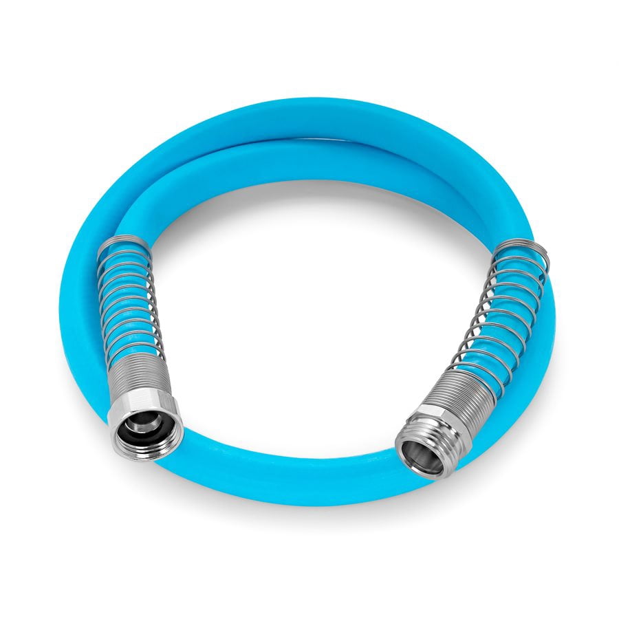 Camco 22590 EvoFlex 4-Foot Drinking Water Hose - With 5/8-Inch ID - Drinking Water Safe