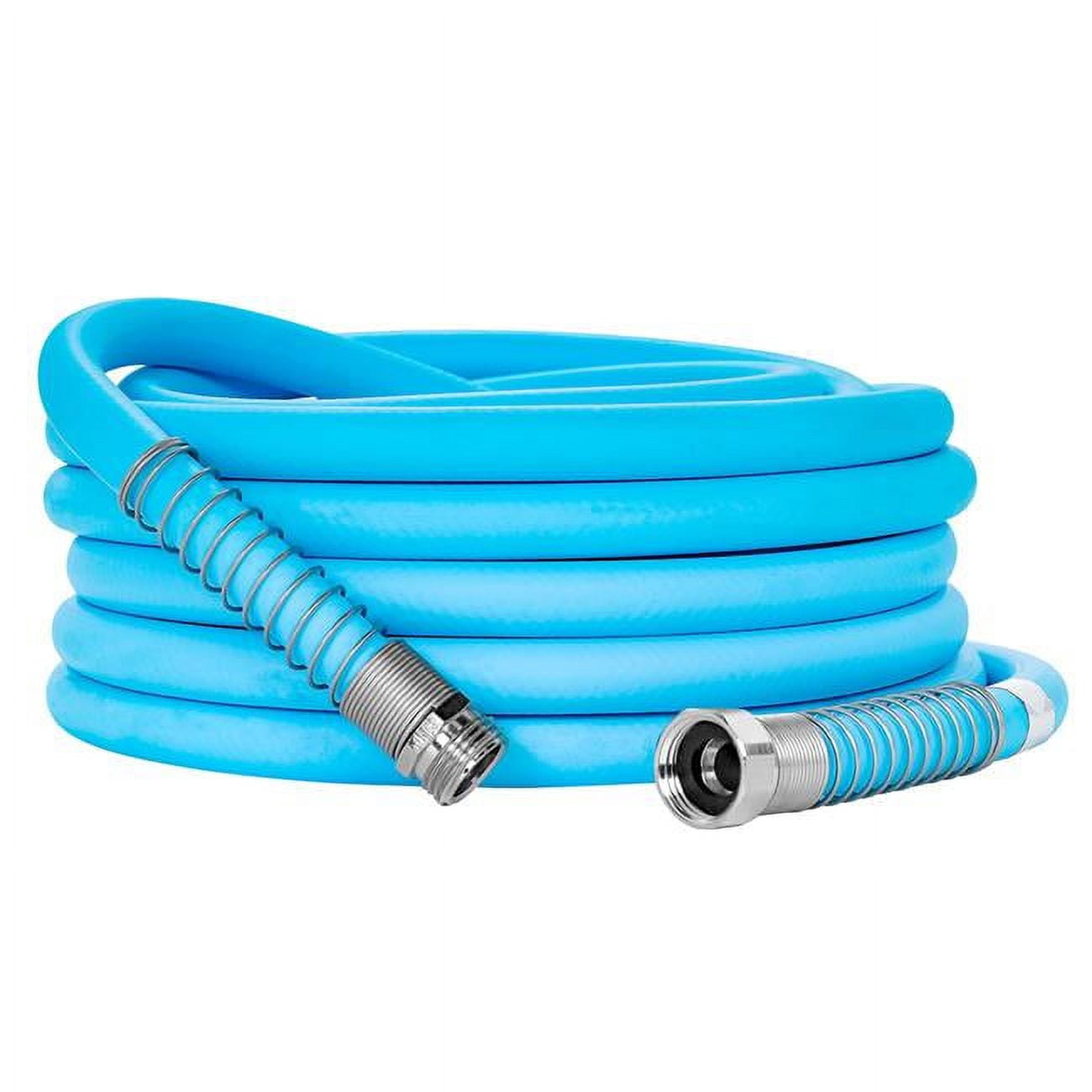 Camco 22597 Blue Plastic, Drinking Water Hose for Super Flexible Heavy Duty Design