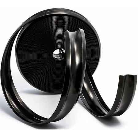 Camco 25173 Vinyl Insert - For Easy Replacement of Your RV Trim - 3/4" x 25', Black