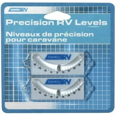 New Camco 25553 RV Precision Curved Ball Level, 2-Pack, Each