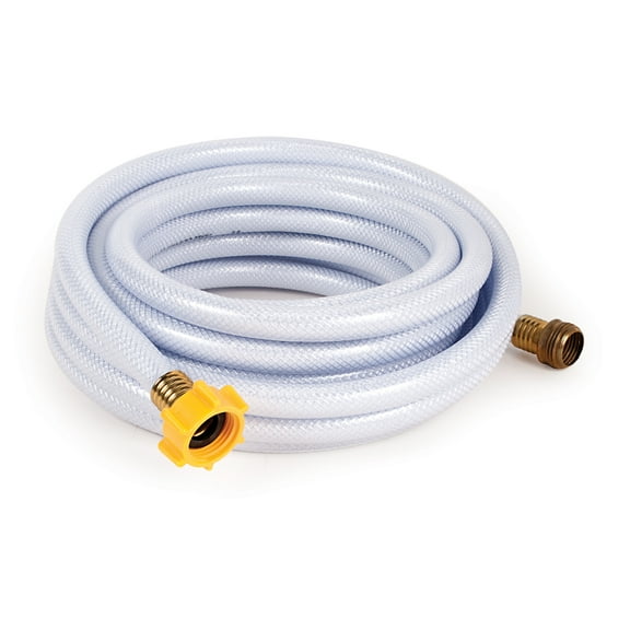 Camco 25ft TastePURE Drinking Water Hose - Lead and BPA Free, Reinforced for Maximum Kink Resistance 1/2"Inner Diameter (22733)