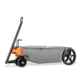 thumbnail image 1 of Camco Rhino Camper/RV Portable 28 Gallon Waste Tank, Steerable No-Flat Front Wheels & Built-In Gate Valve (39007), 1 of 10