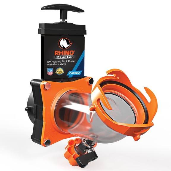 Camco 39085 Rhino Blaster Sewer Tank Rinser with Gate Valve