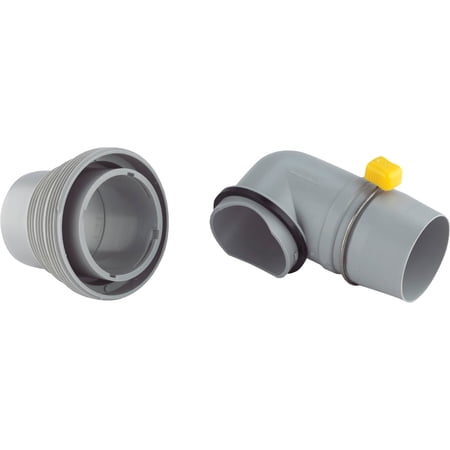 Camco 39144 Easy Slip 4-in-1 RV Sewer Adapter with Elbow