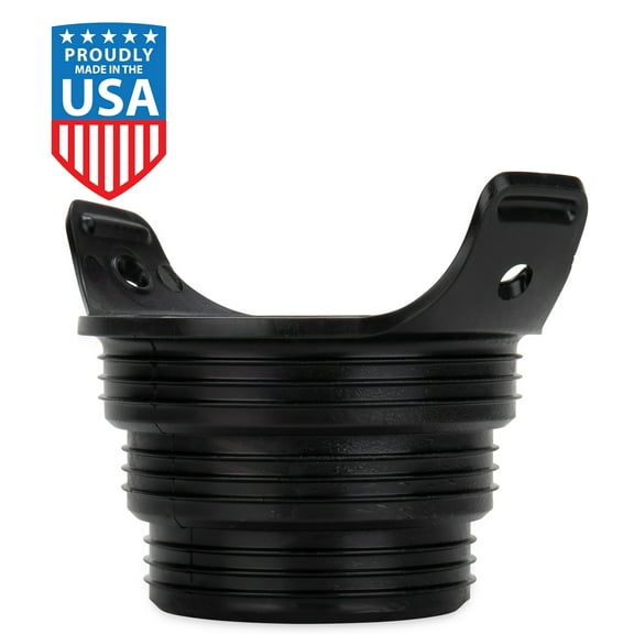 Camco Flexible 3-in-1 Sewer Hose Seal Adapter (39318)