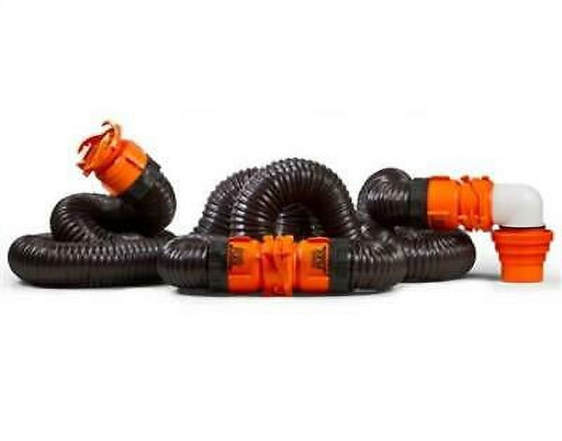 Camco 39741 RhinoFLEX RV Sewer Hose Kit 20'