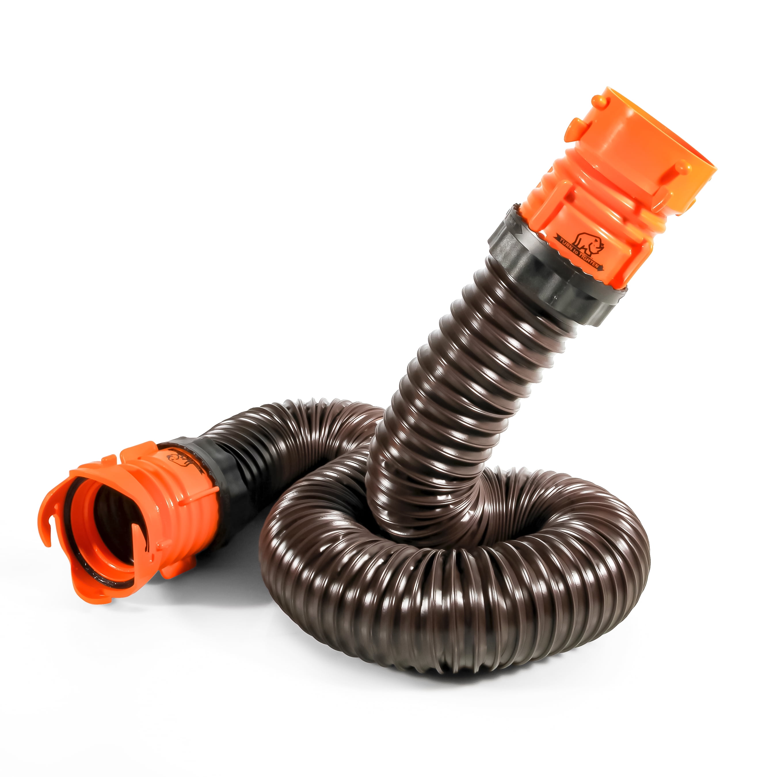Camco RhinoFLEX Rallonge de tuyau d'égout de 10 pi avec baïonnette  pivotante et cosse