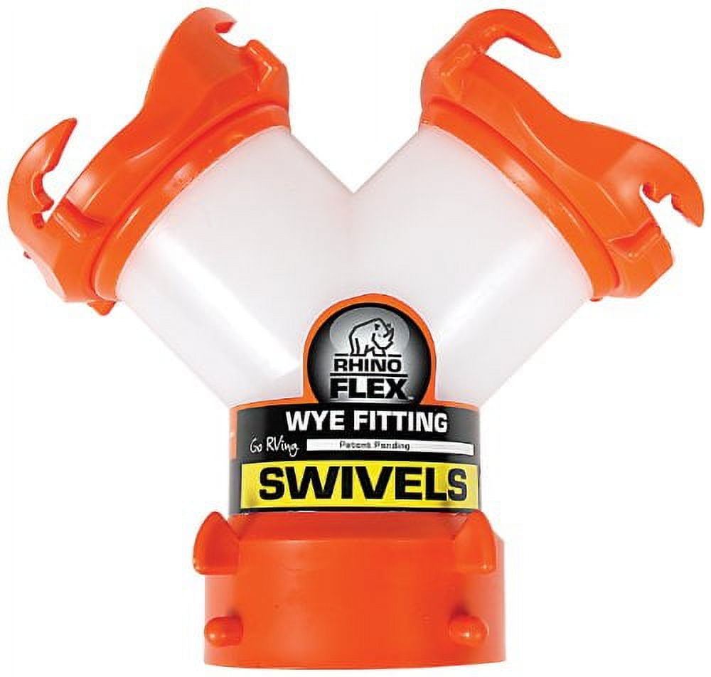 Camco 39812 RhinoFlex Wye Sewer Hose Fitting Swivel