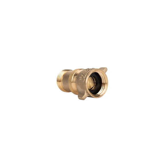 Camco (40055) RV Brass Inline Water Pressure Regulator- Helps Protect RV Plumbing and Hoses from High-Pressure City Water