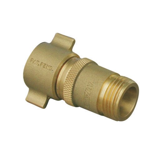Camco 40055 RV Brass Inline Water Pressure Regulator for Protecting RV Plumbing and Hoses from High-Pressure City Water - image 1 of 10