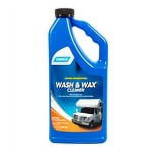Camco 40493, 32 oz Wash and Wax, for RV with Clean Shiny Finish
