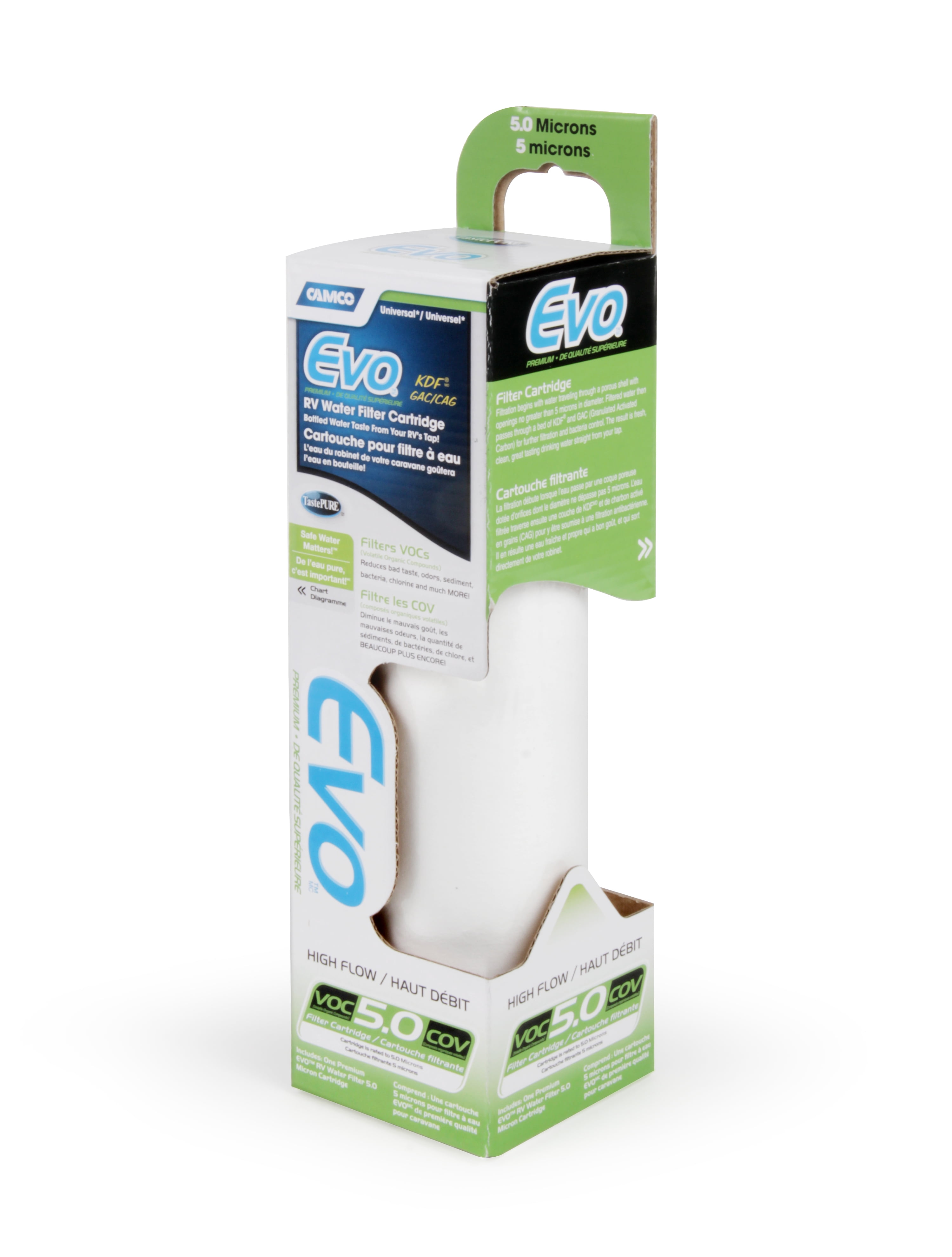Evo Camco 40620 Premium Replacement Water Filter Cartridge