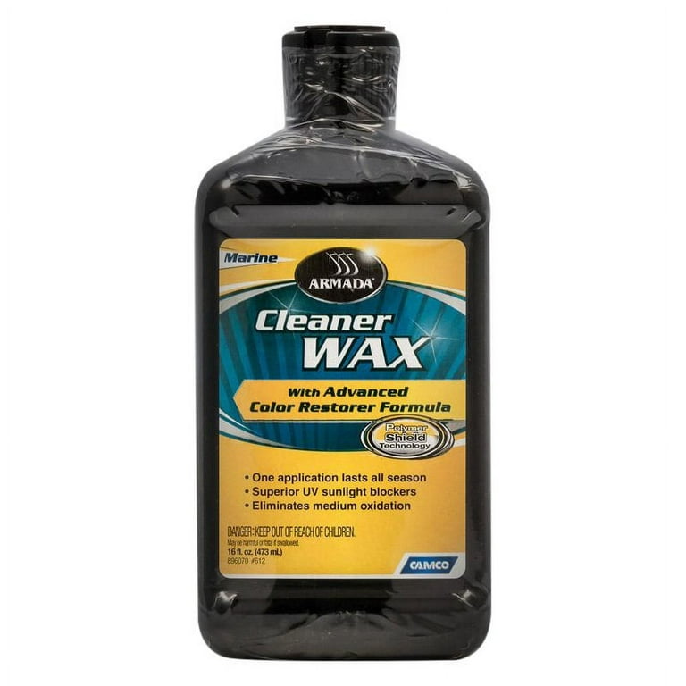 Camco 40976 Armada Liquid Cleaner Wax - Pint - TackleDirect