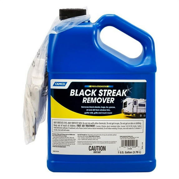 Camco 41006 - Pro-Strength 128 oz. 1 Piece Black Streak