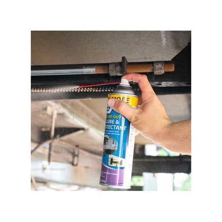 Camco 41105 Slide-Out Lube for Metal Parts, Rollers, Door Hinges and Brake Parts, 15 oz.