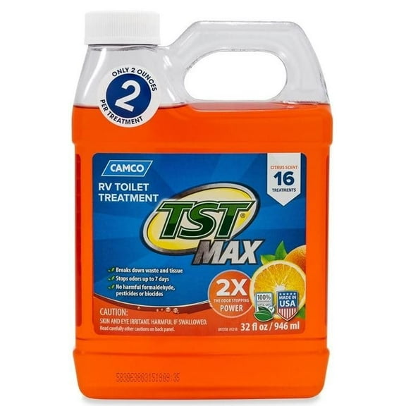 Camco 41192 RV Holding Tank Chemical, Orange, 32 oz. - Quantity 6