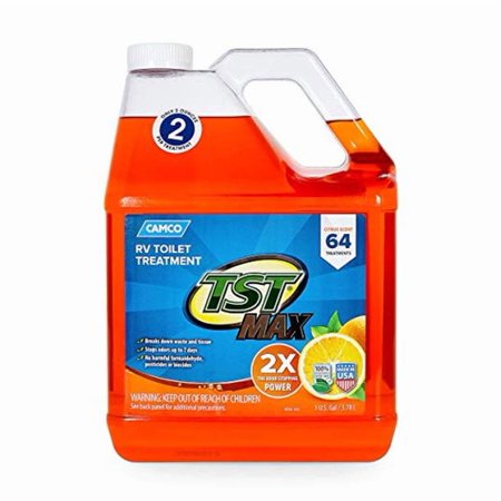 Camco 41197 TST Ultra-Concentrate Orange Scent RV Toilet Treatment, Formald