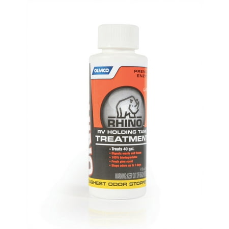 Camco 41515 Rhino Enzyme Rv Holding Tank Treatment - 4 Oz.