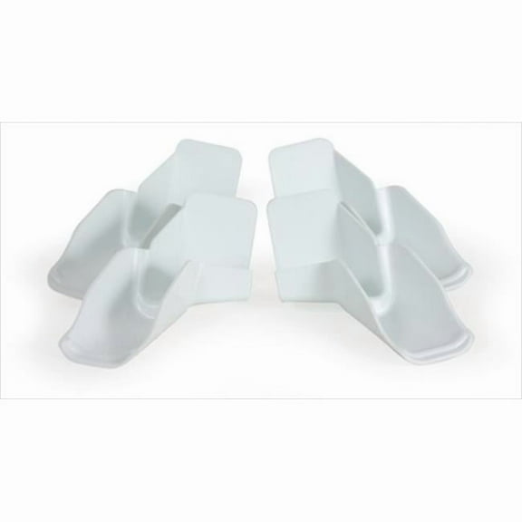 Camco 42134 Gutter Spouts With Extensions 4 Pack, White