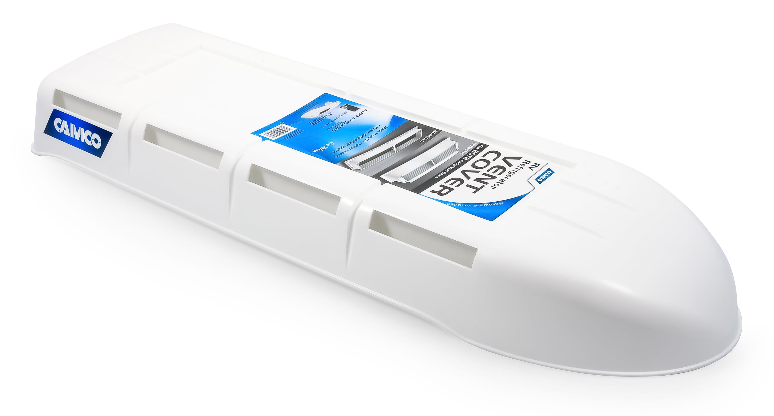 Camco 42160 RV Refrigerator Vent Cover Only, White