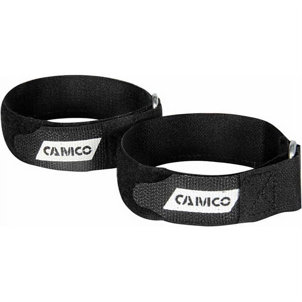 Camco 42503 12inch Awning Straps Replacement for Worn or Lost Awning