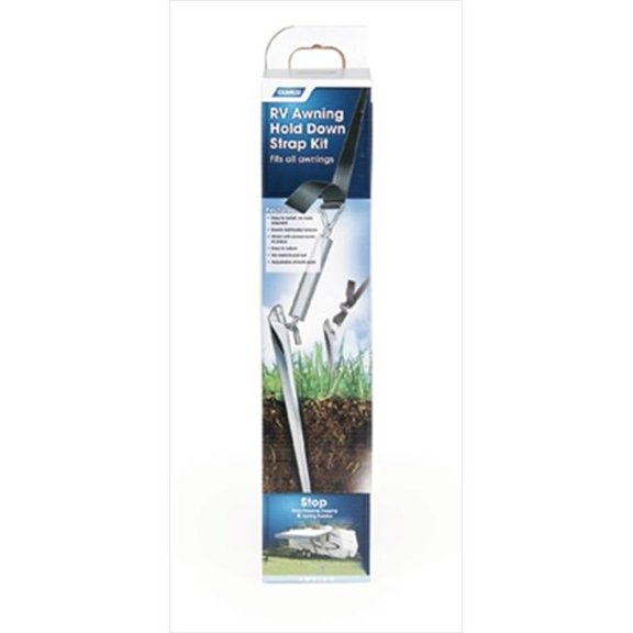 Camco 42514 RV Awning Hold Down Strap Kit