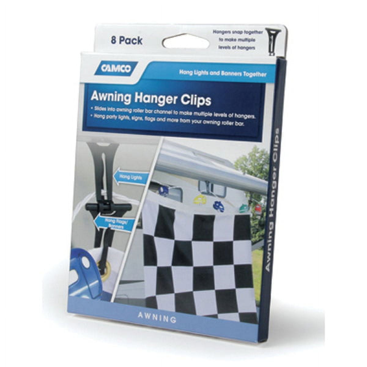 Camco 42720 Rv Awning Hanger Clips