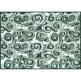 thumbnail image 1 of Camco 42840 Reversible Outdoor Mat, 8' x 16', Green Swirl for RV, Campsite, Patio, 1 of 4