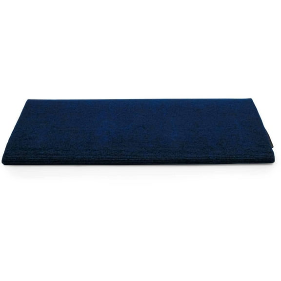 Camco 42910 Premium Wrap-Around RV Step Rug - 22" x 23", Blue
