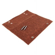 Camco 42921 Gray 18 in Carpet, 1" x 18.19" x 10.19", 17.6 in x 1 in RV Camper Motor Home 5th Wheel Trailer Brown Entry Door Step Carpet Rug Cover RV Parts Easy Clean with 1 Piece 1 Pack