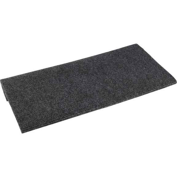 Camco 42925 Wraparound Step Rug, Gray, 17-1/2 in L, 18 in W
