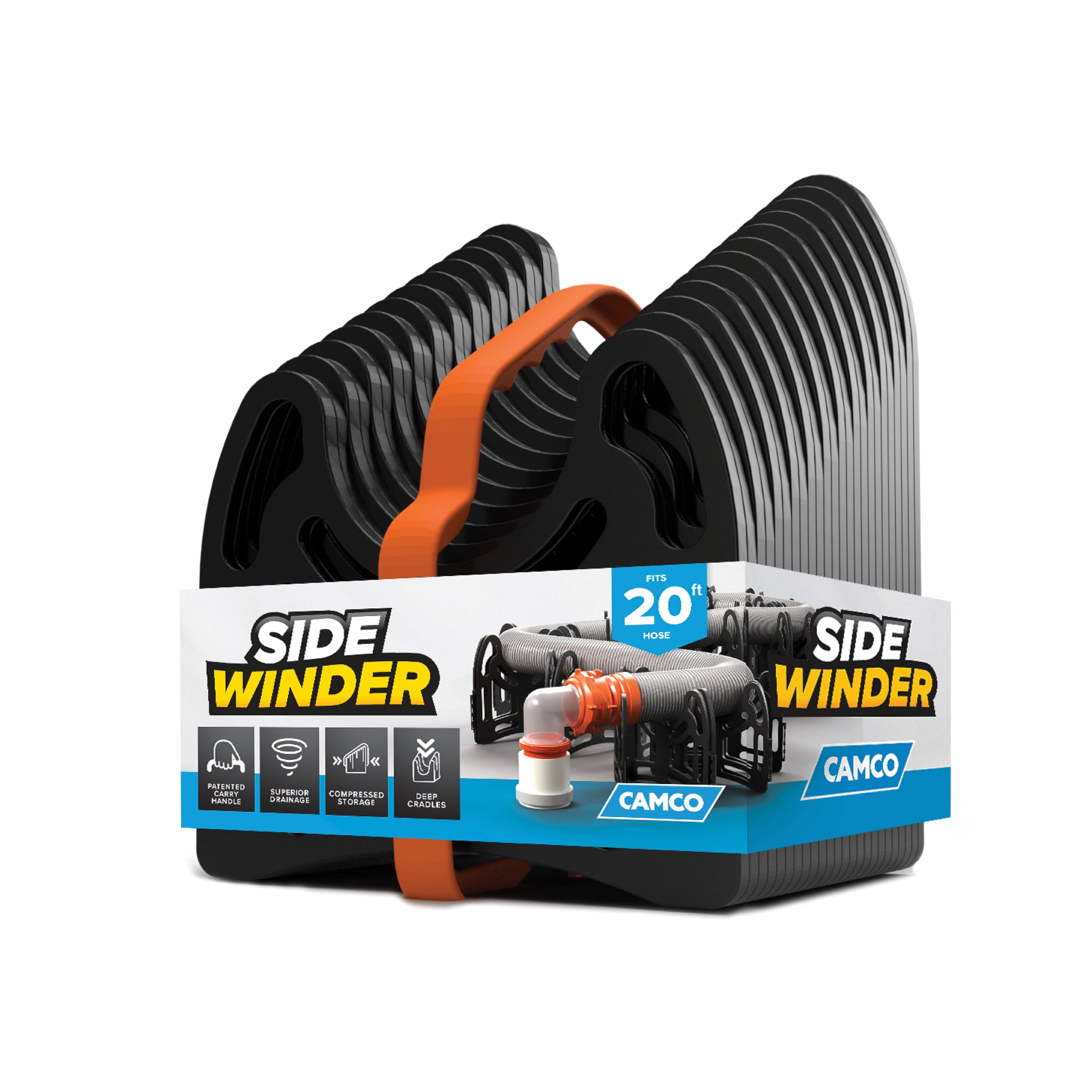 Camco RhinoFLEX 20ft RV Sewer Hose Kit - 23 Mils of