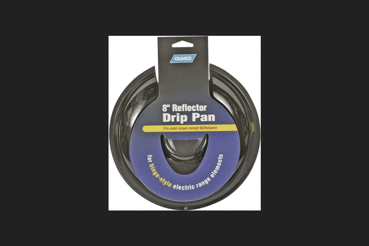 CAMCO 00433 Drip Pan 8 in Dia