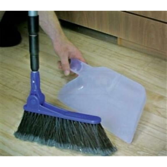 Camco 43623 Adjustable RV Broom with Dust Pan Residential Use, Standard Application
