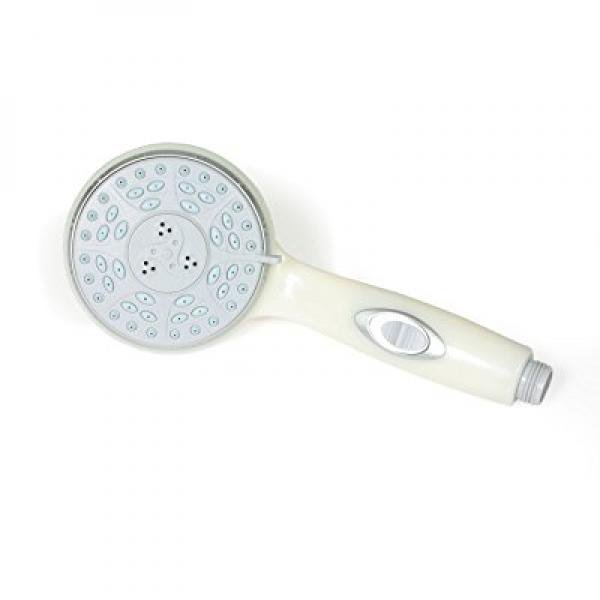 Camco 43712 RV Shower Head with On/Off Switch (OffWhite)