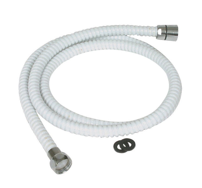 Camco 43717; 60 Shower Flex Hose (White)