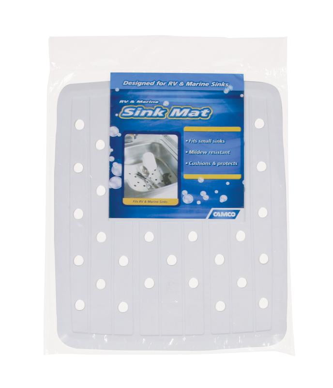 Camco 43720 10 X 113/4inches RV & Marine Sink Mat White