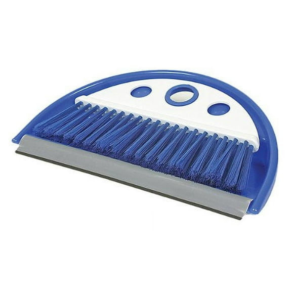 Camco 43945 Dust Pan with Whisk