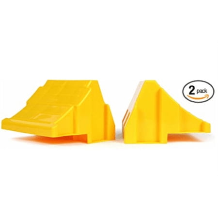Camco 44401 Leveling Block Wheel Chock Pack Of 2 For Trailer Truck Van UV