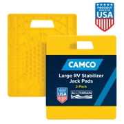 Camco Stabilizing Jack Pads for RV and Trailer Leveling (44541)