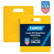 Camco Stabilizing Jack Pads for RV and Trailer Leveling 44541