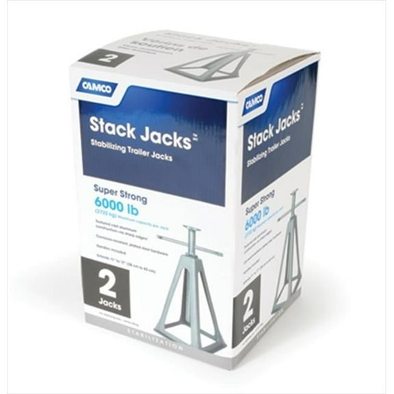 Camco 44561 Stabilizing Trailer Jacks - Set Of 2