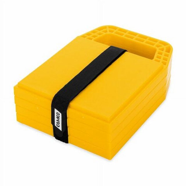 Camco 44595 Standard Stabilizer Jack Pad, Yellow 4pack