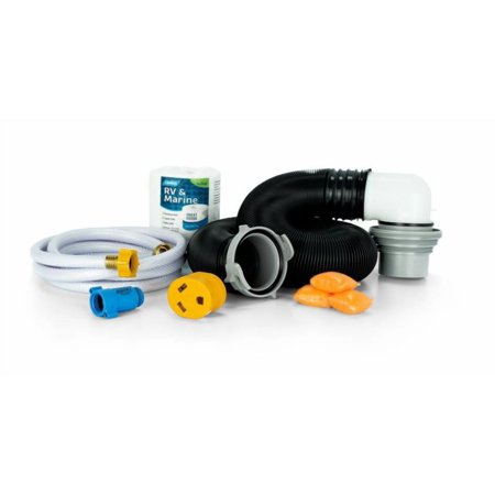 Camco 47807 Drinking Water Hose with Starter Kit Box