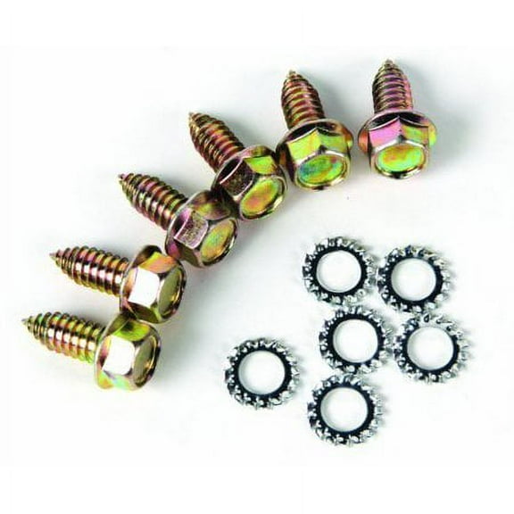 Camco 48389 SWAY CONTROL SELF TAP SCREWS, 6 PK, CLAMSHELLED / EA